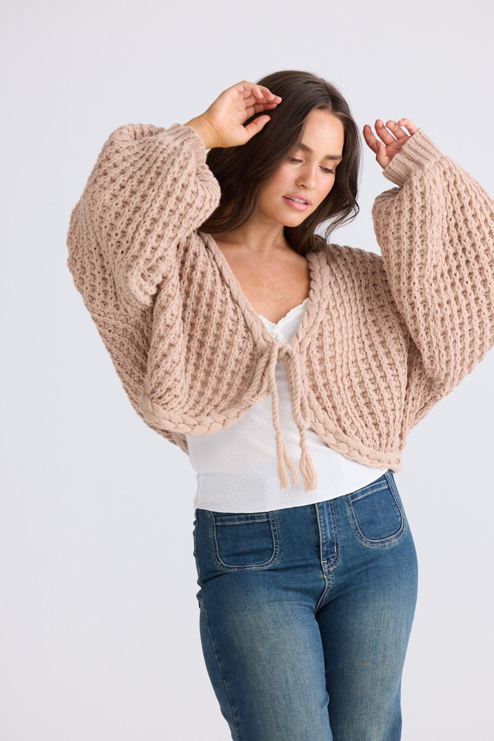 Zinnia Tie Cardi