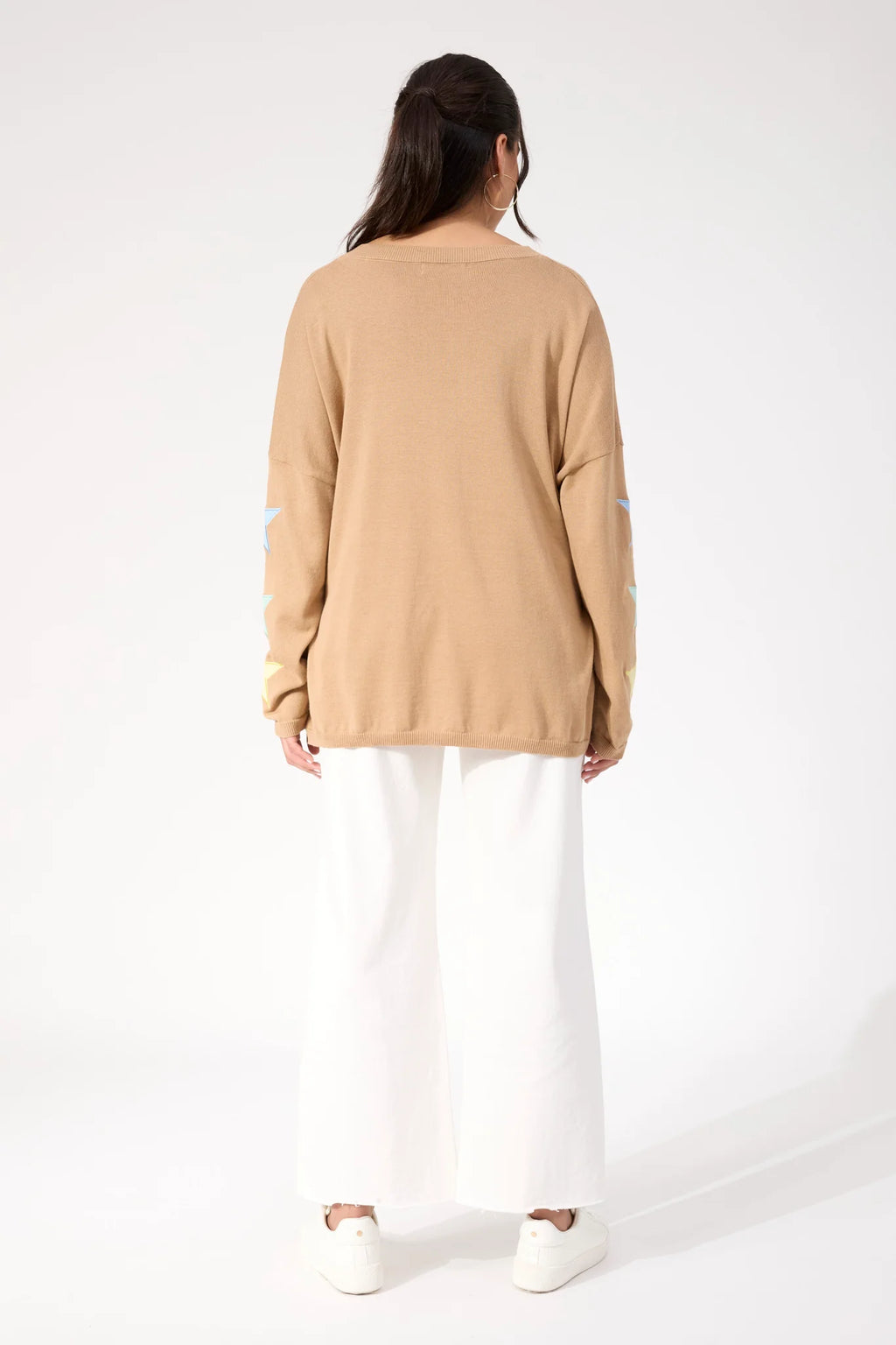 Vermont Star V Neck Jumper