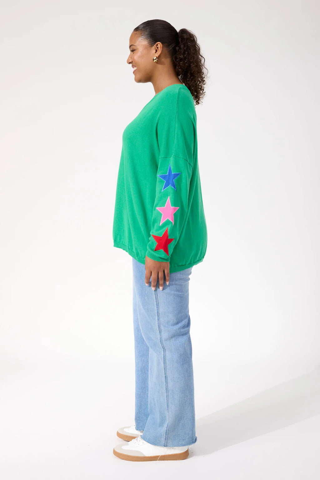 Vermont Star V Neck Jumper