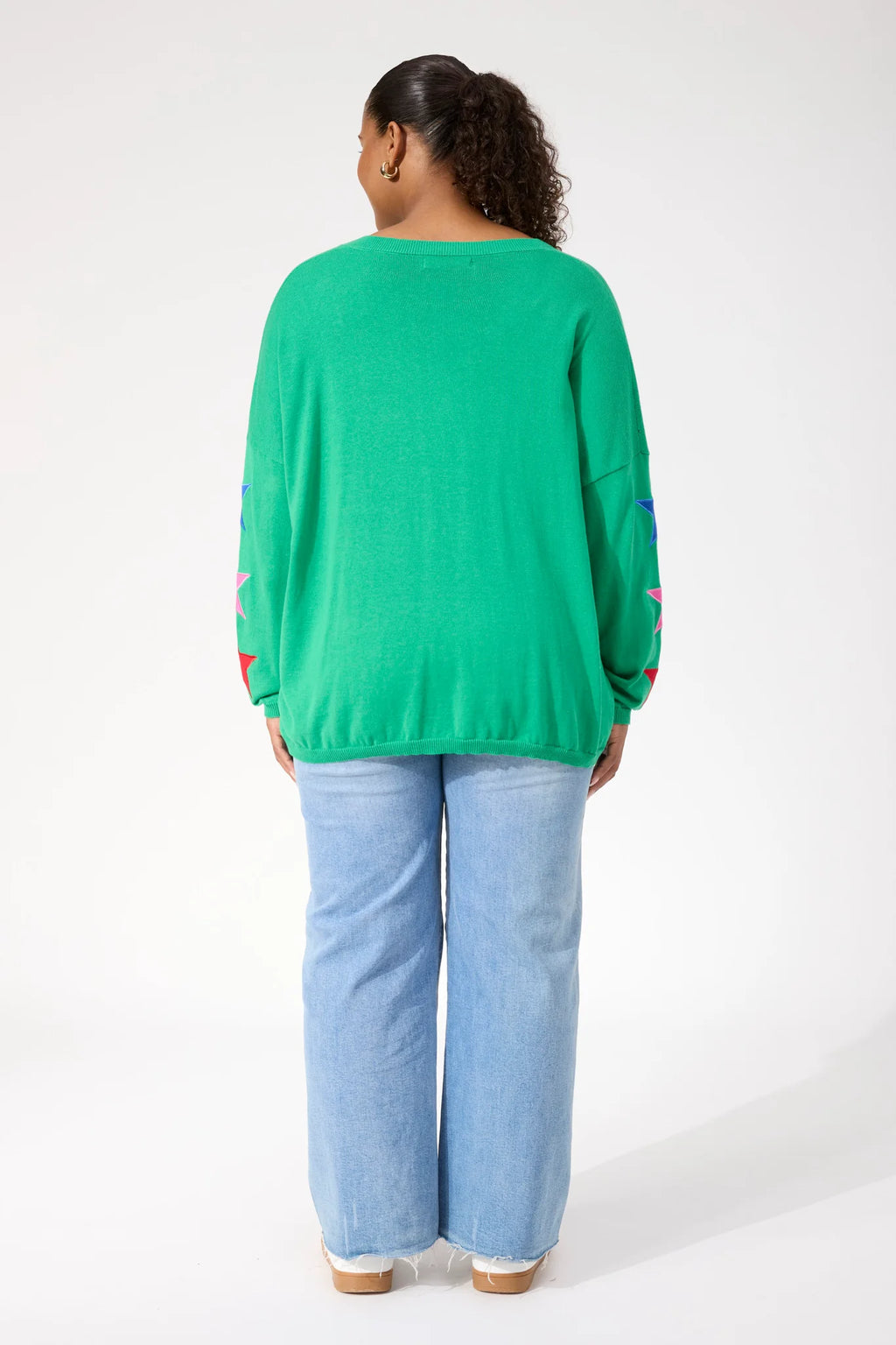 Vermont Star V Neck Jumper