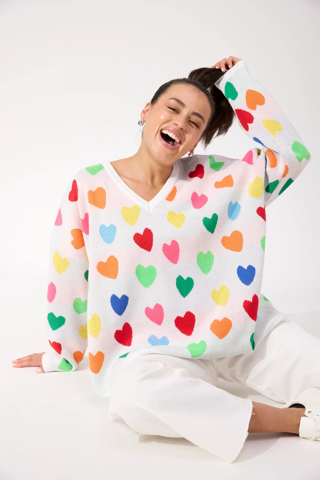 Alaska Relaxed Heart Jumper