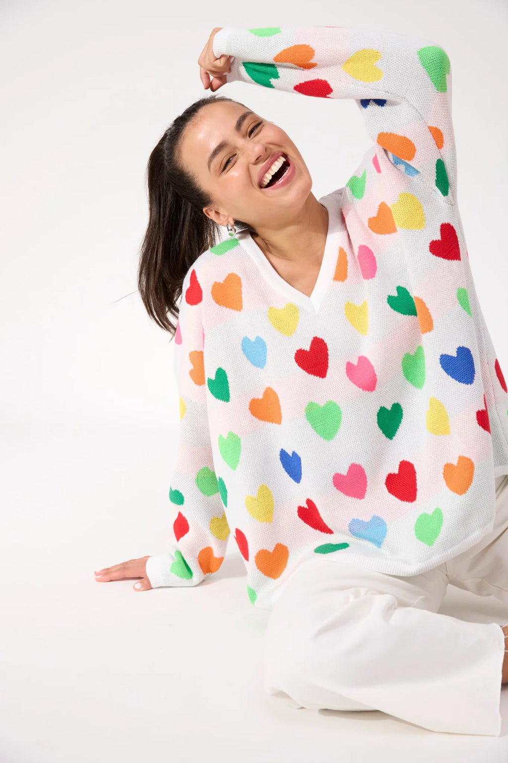 Alaska Relaxed Heart Jumper