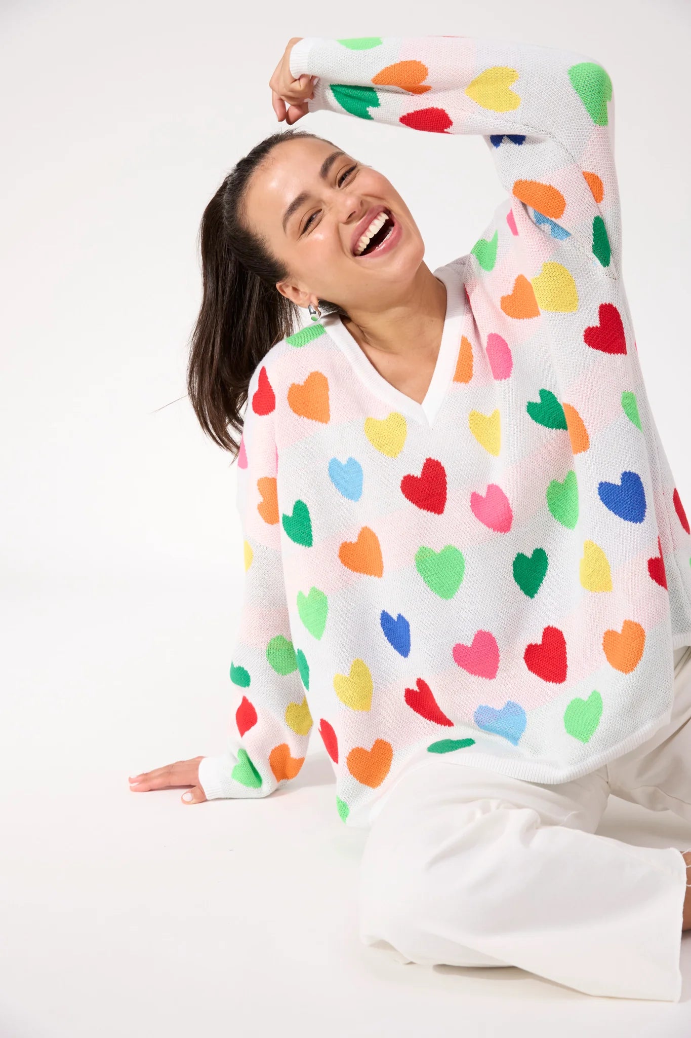 Alaska Relaxed Heart Jumper