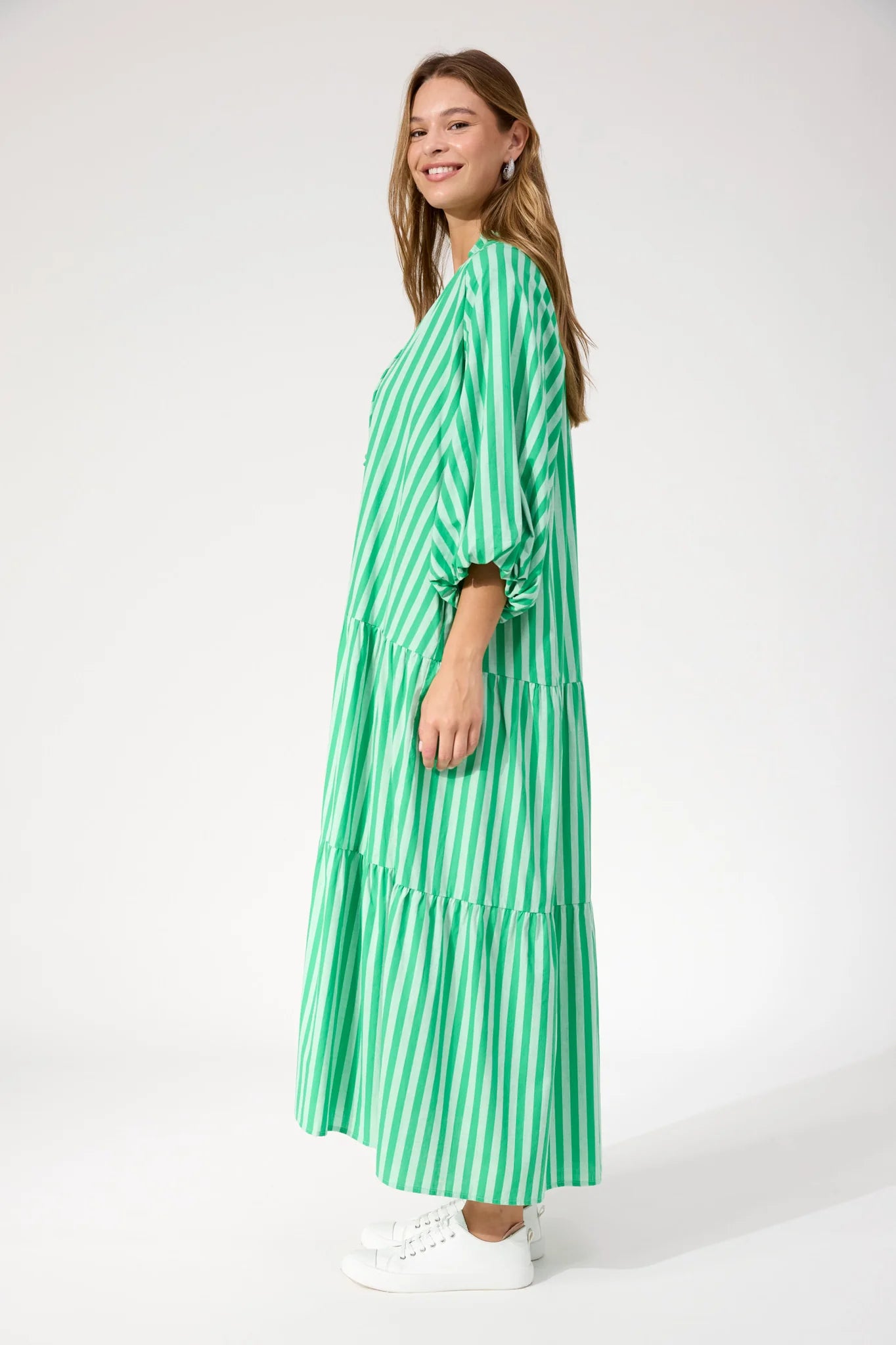 Monterosa Stripe Maxi Dress