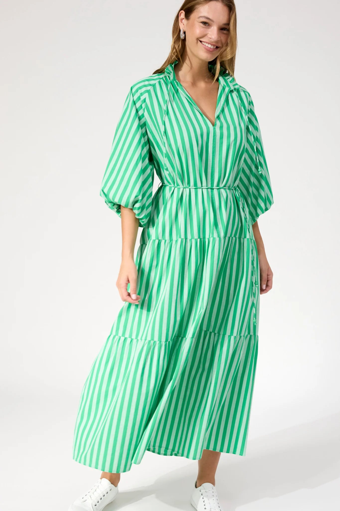 Monterosa Stripe Maxi Dress
