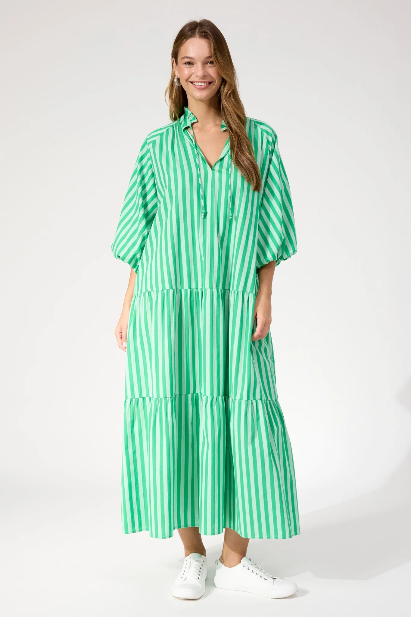 Monterosa Stripe Maxi Dress