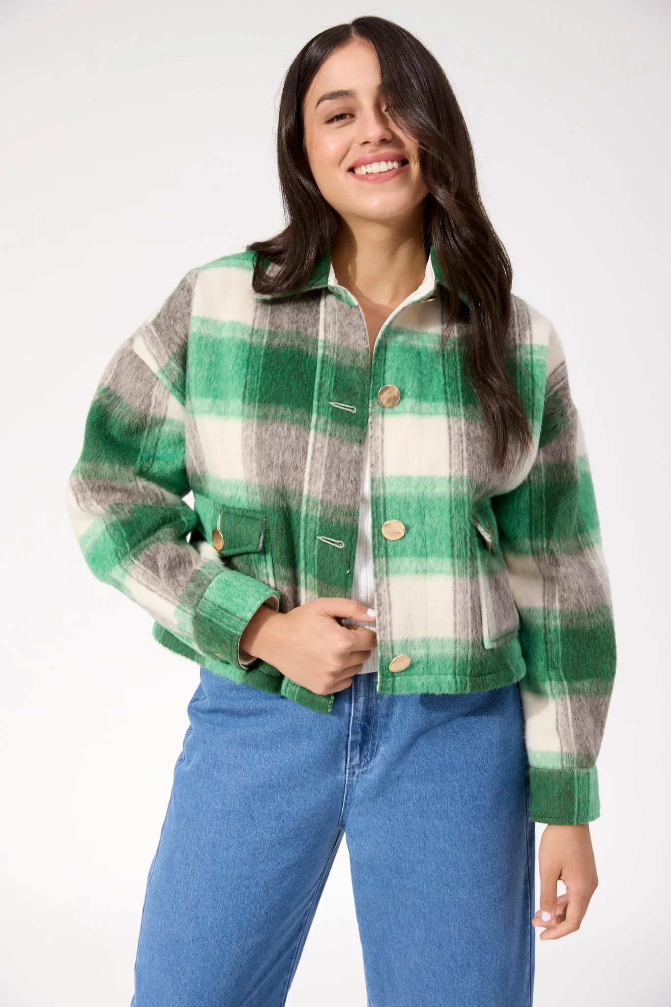 Fargo Cropped Jacket
