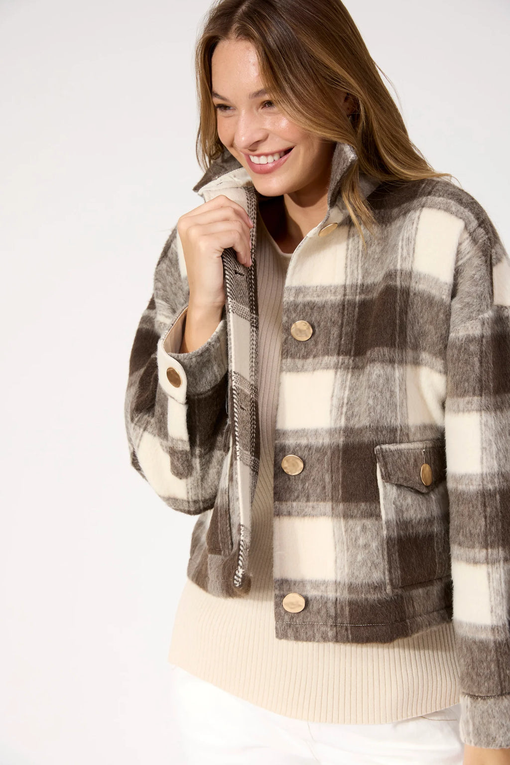 Fargo Cropped Jacket