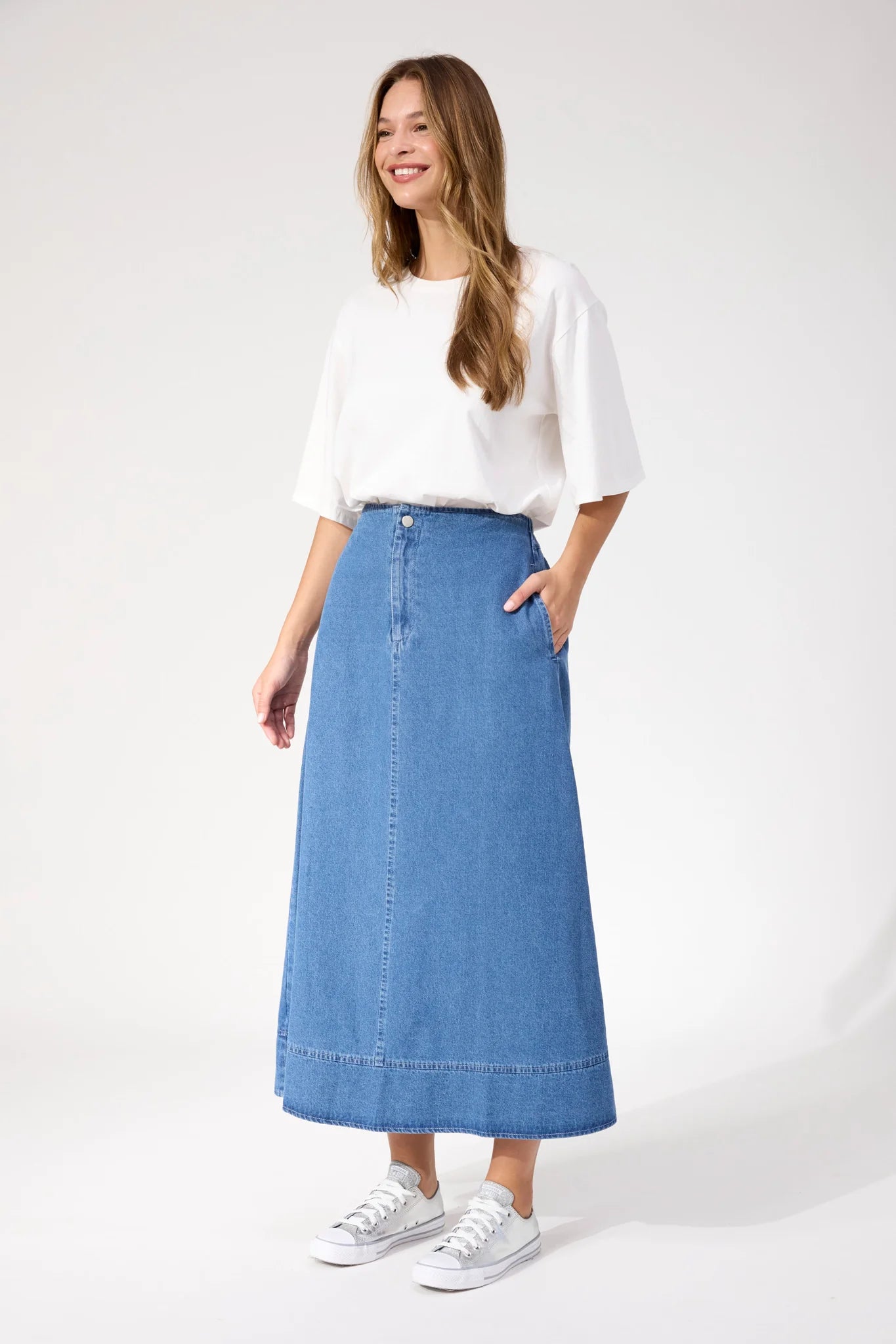 Denver Denim Skirt