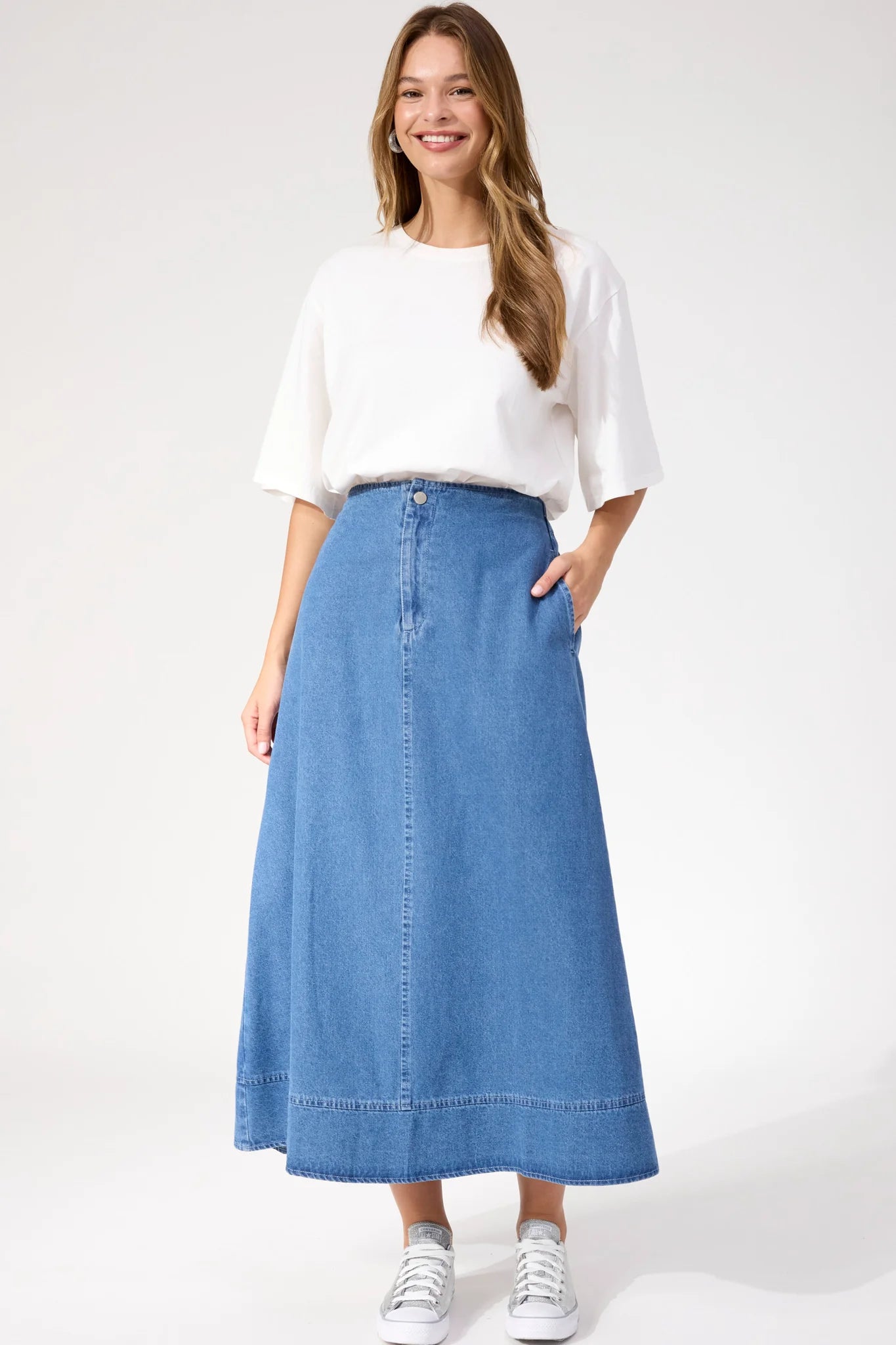 Denver Denim Skirt