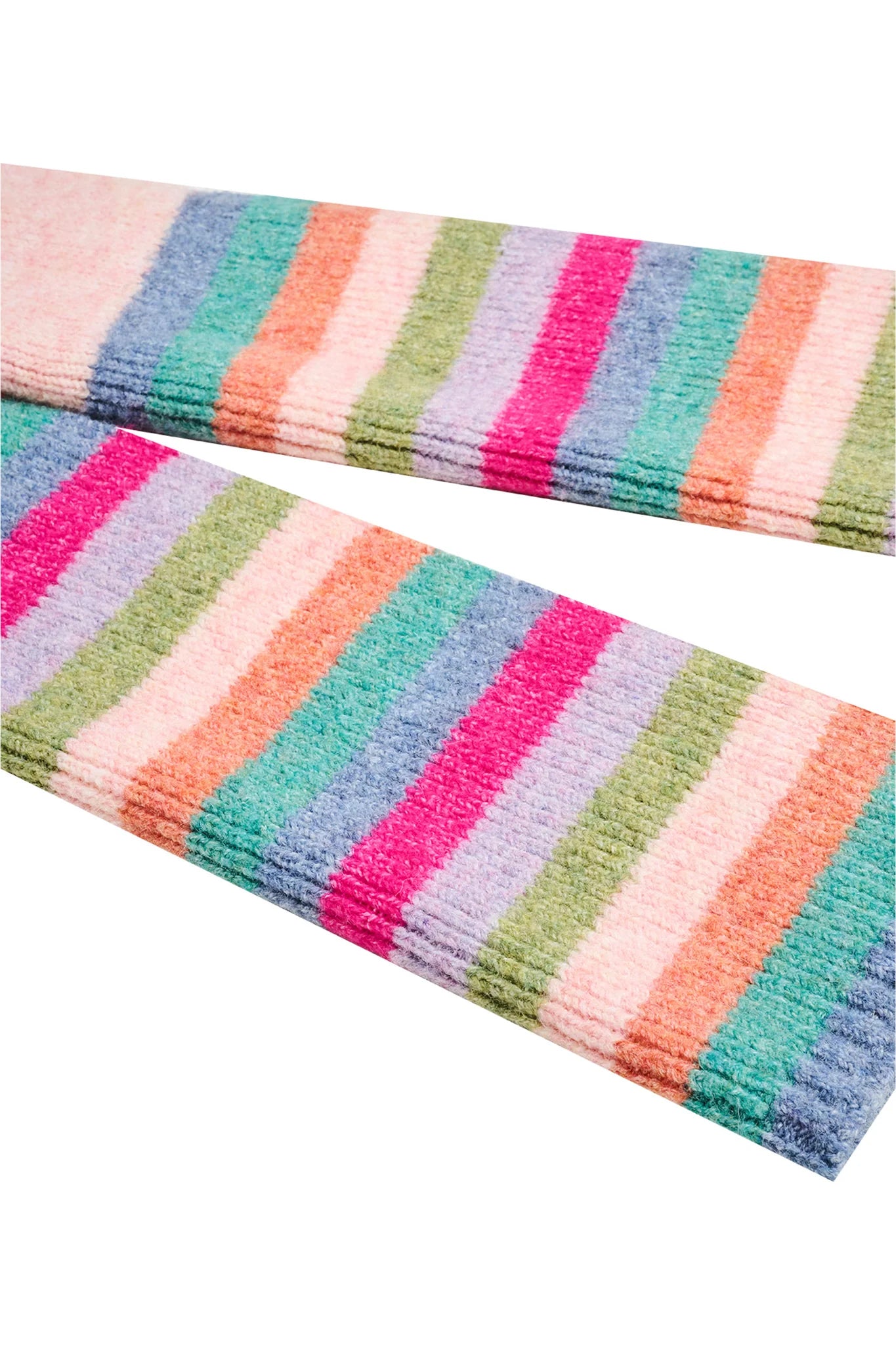Alaska Stripe Scarf - Pink
