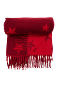 Boston Star Scarf - Red