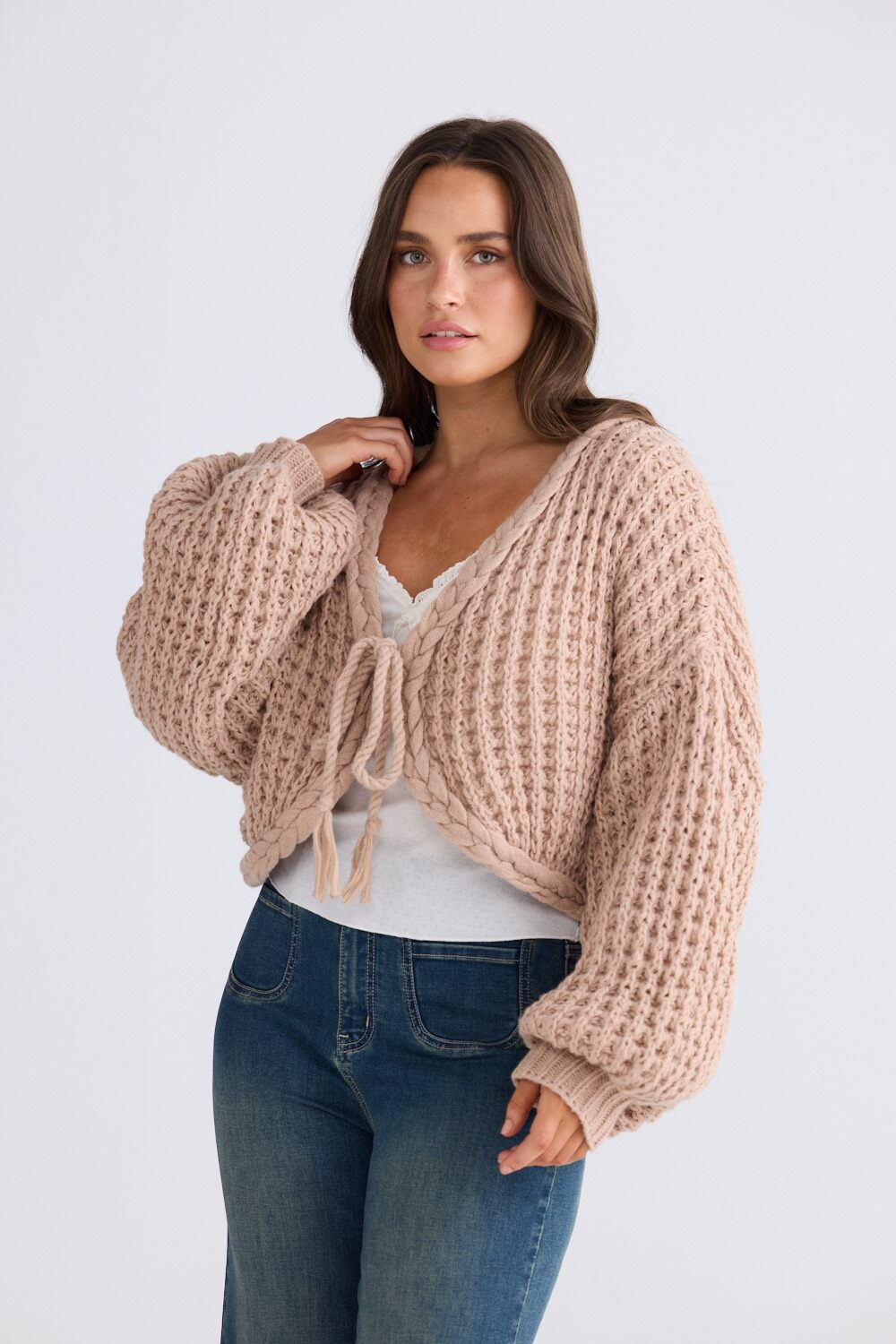 Zinnia Tie Cardi