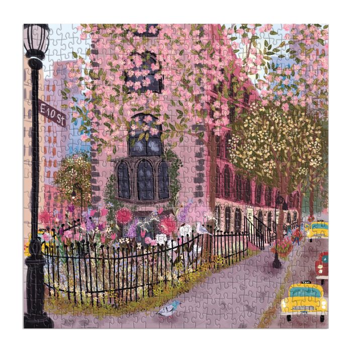 Joy Laforme Blooming Streets Puzzle-500pc