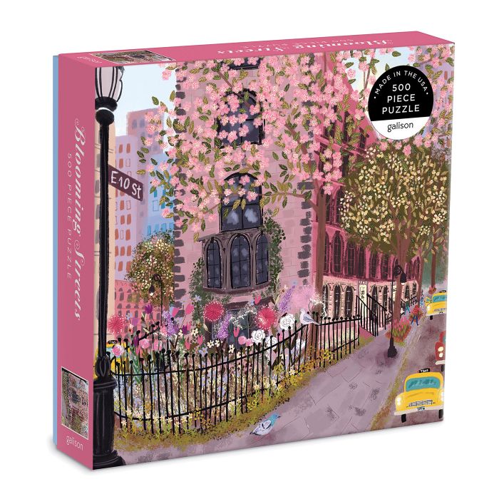 Joy Laforme Blooming Streets Puzzle-500pc