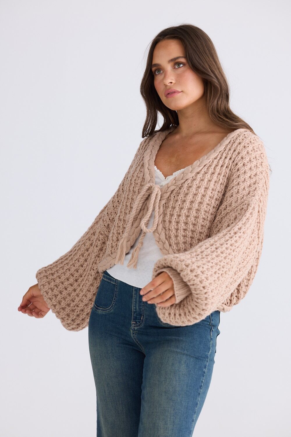Zinnia Tie Cardi