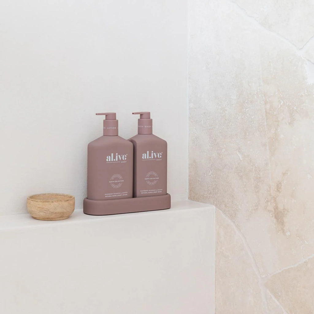 Raspberry Blossom & Juniper - Wash & Lotion Duo