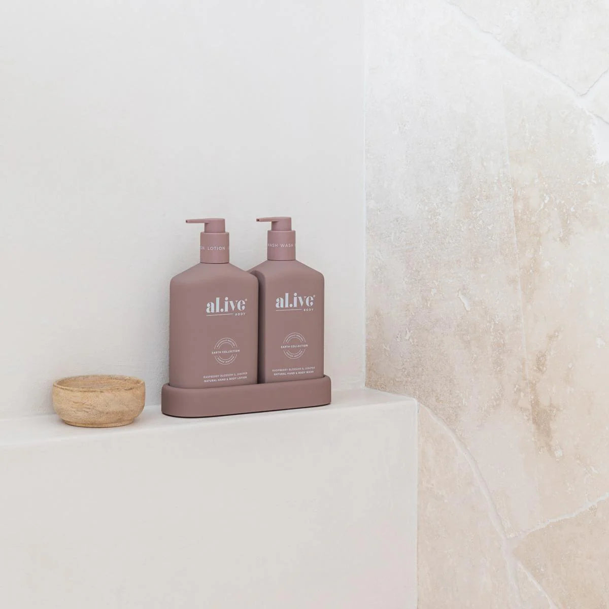 Raspberry Blossom & Juniper - Wash & Lotion Duo