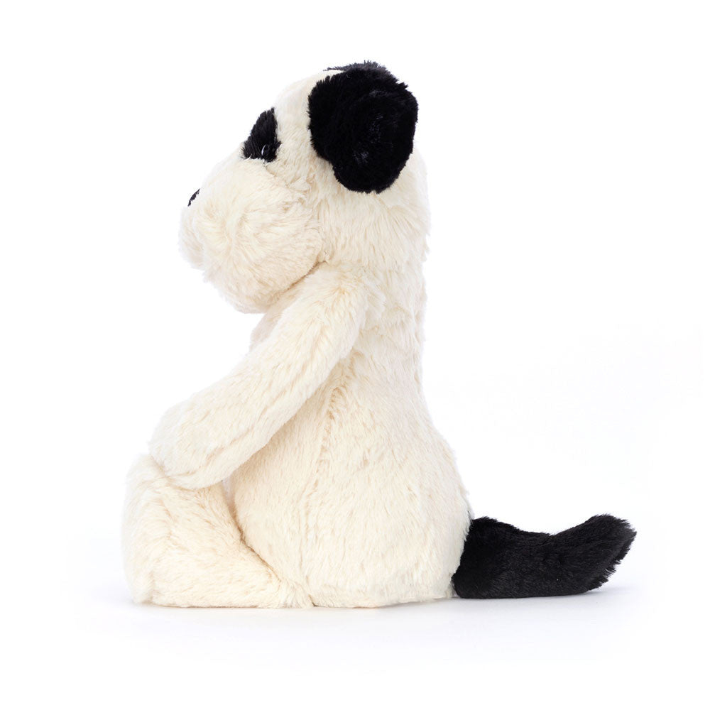 BASHFUL BLACK & CREAM PUPPY
