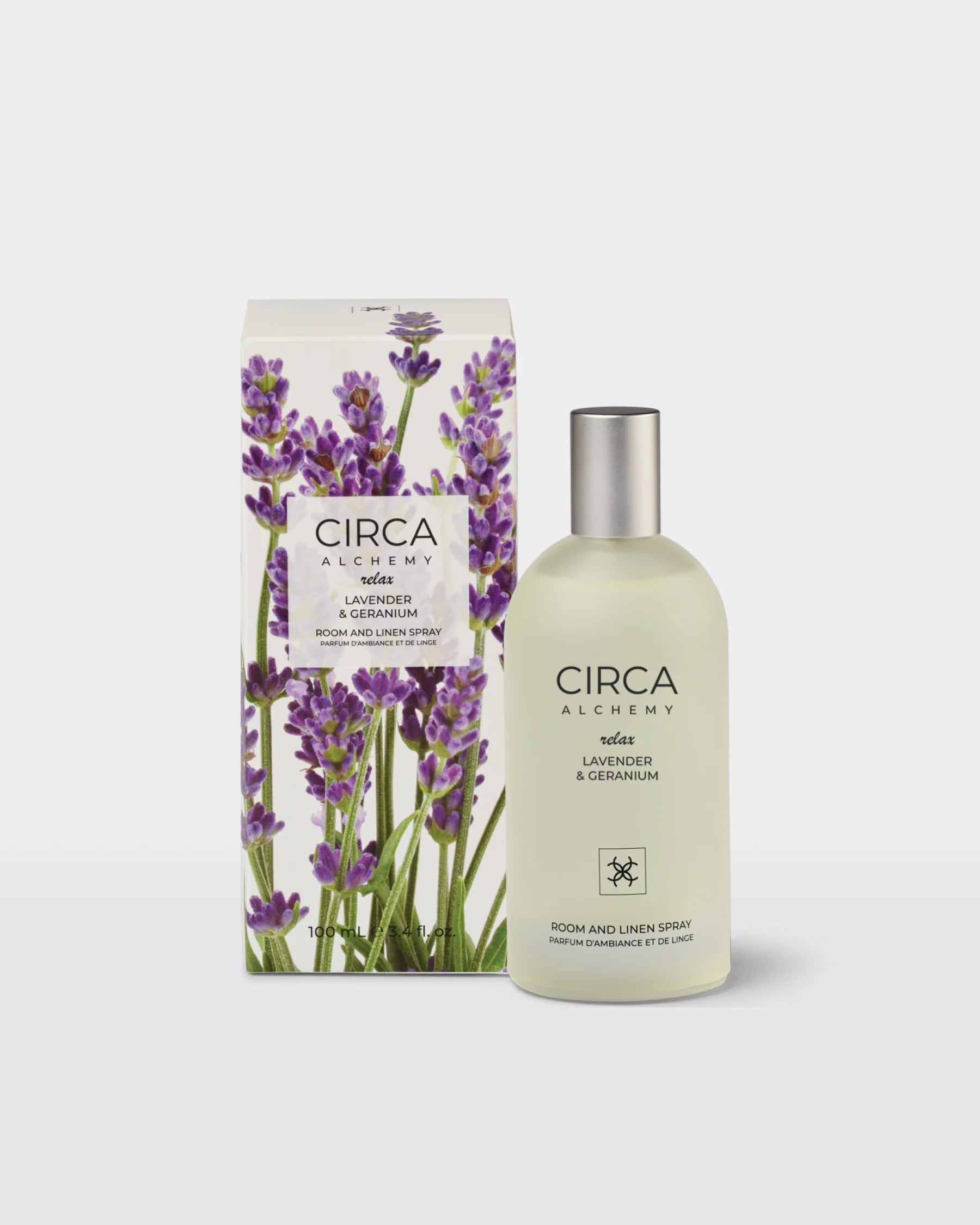 100ml Room & Linen Spray - Alchemy Relax - LAVENDER & GERANIUM