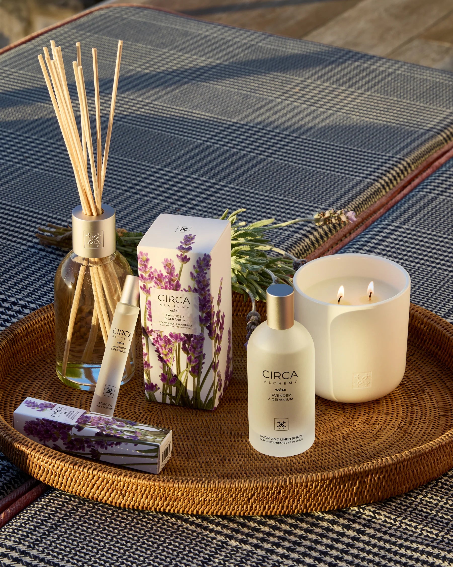 250ml Diffuser - Alchemy Relax - LAVENDER & GERANIUM