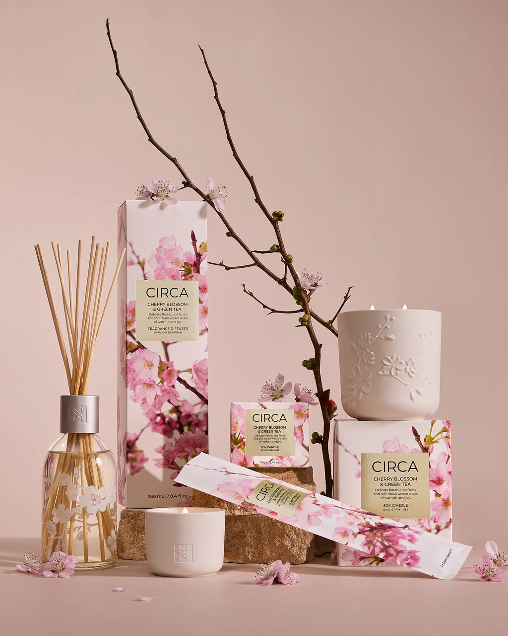 Replacement Scent Stem - Mothers Day - CHERRY BLOSSOM & GREEN TEA