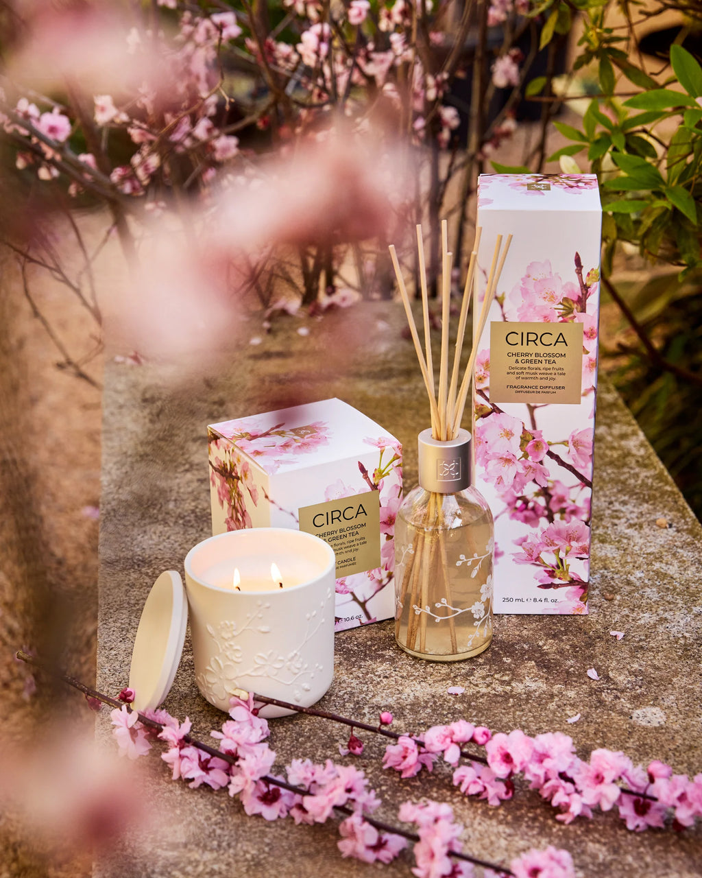 300g Candle - Mothers Day - CHERRY BLOSSOM & GREEN TEA