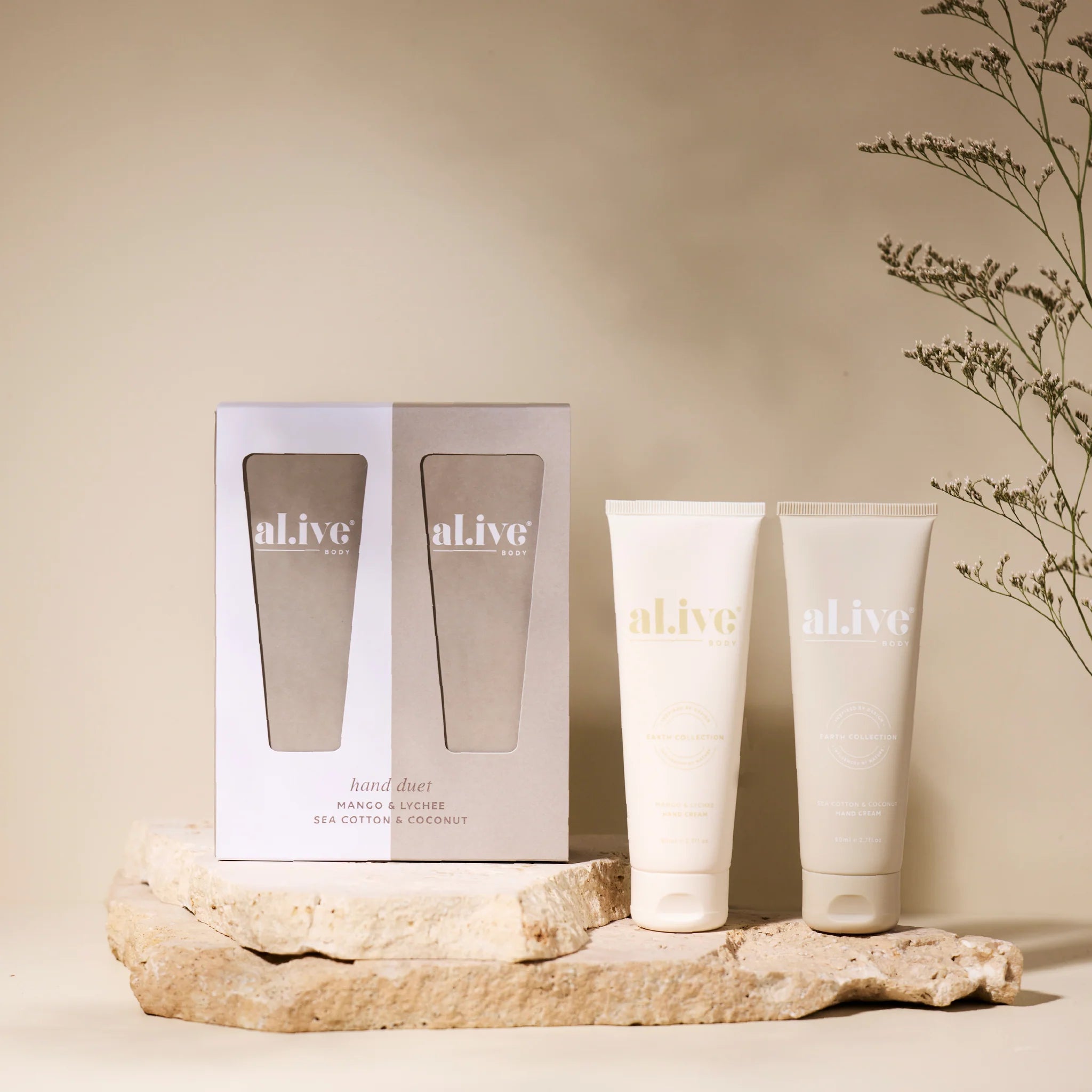 Hand Duet - Mango & Lychee + Sea Cotton & Coconut