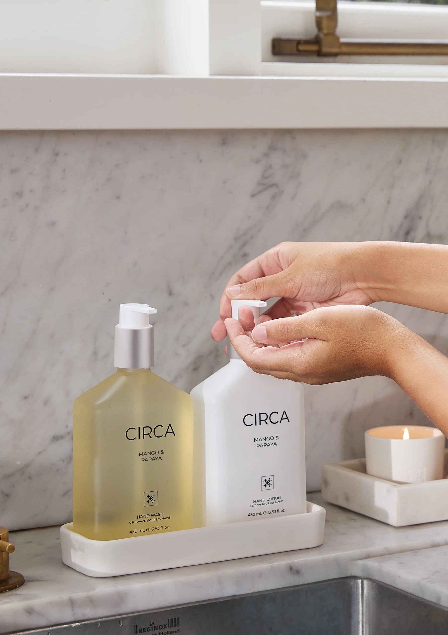 450ml Hand Lotion - MANGO & PAPAYA
