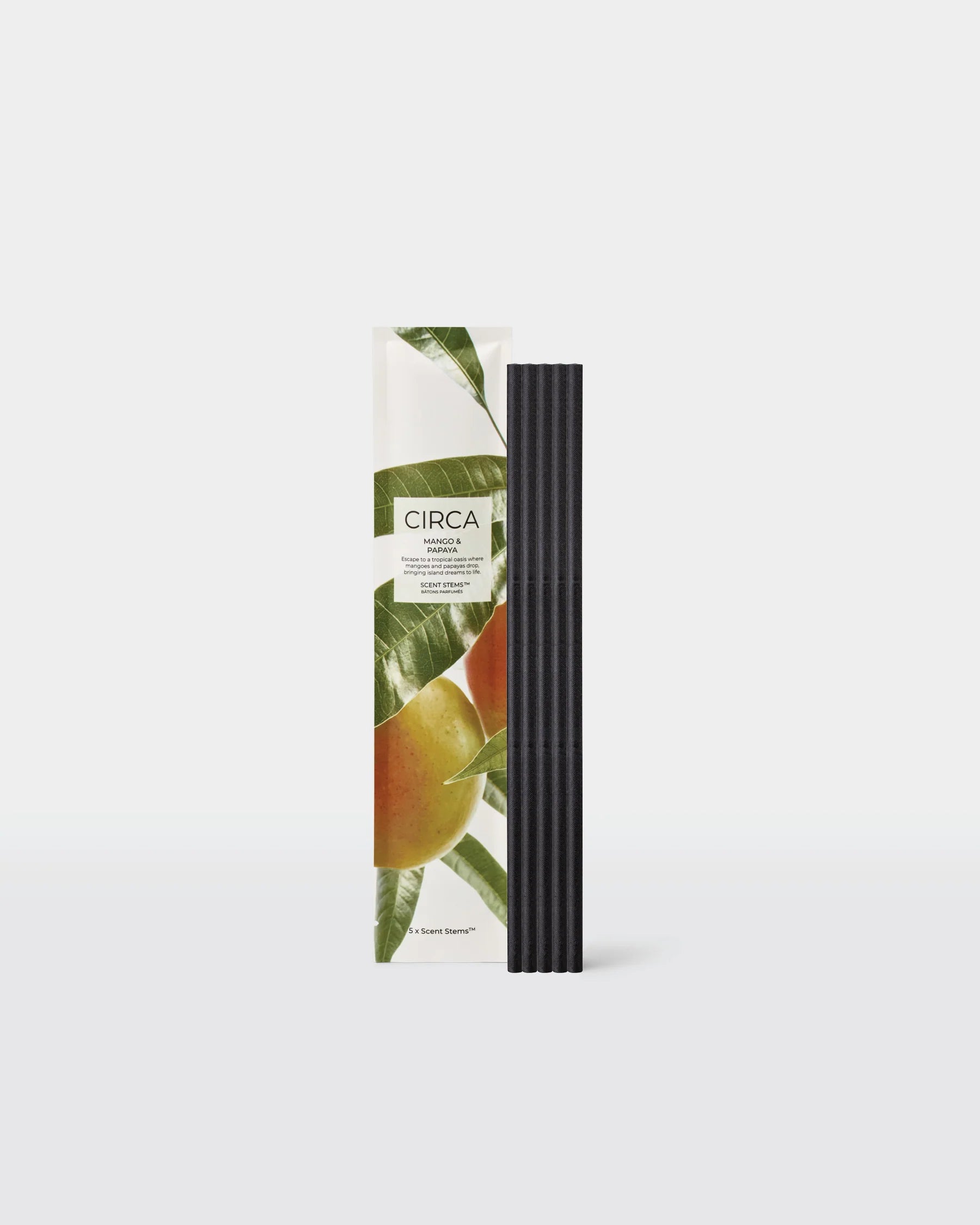 5 Replacement Scent Stems - MANGO & PAPAYA
