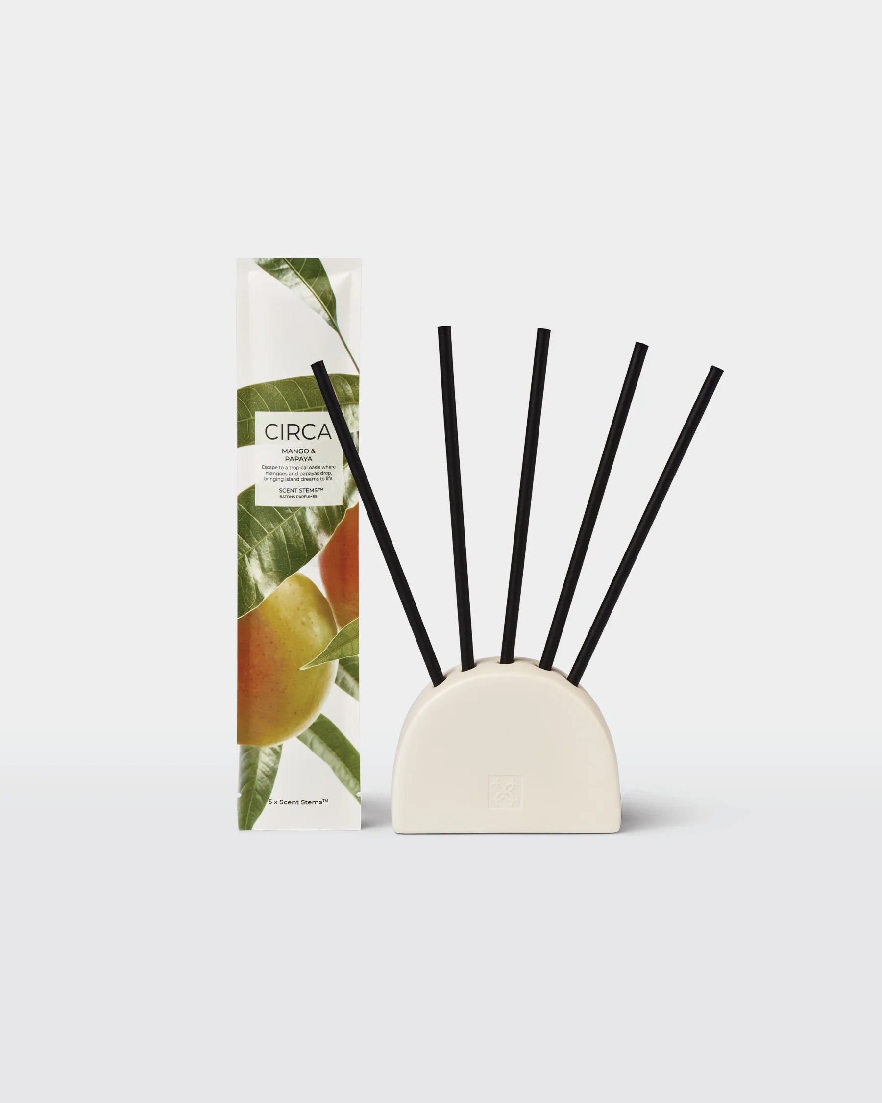 5 Replacement Scent Stems - MANGO & PAPAYA