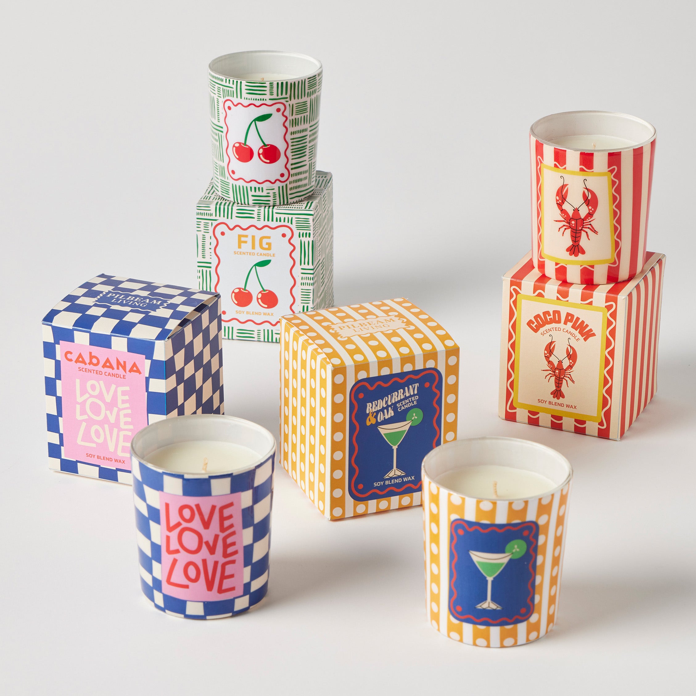 Coco Pink Scented Candle