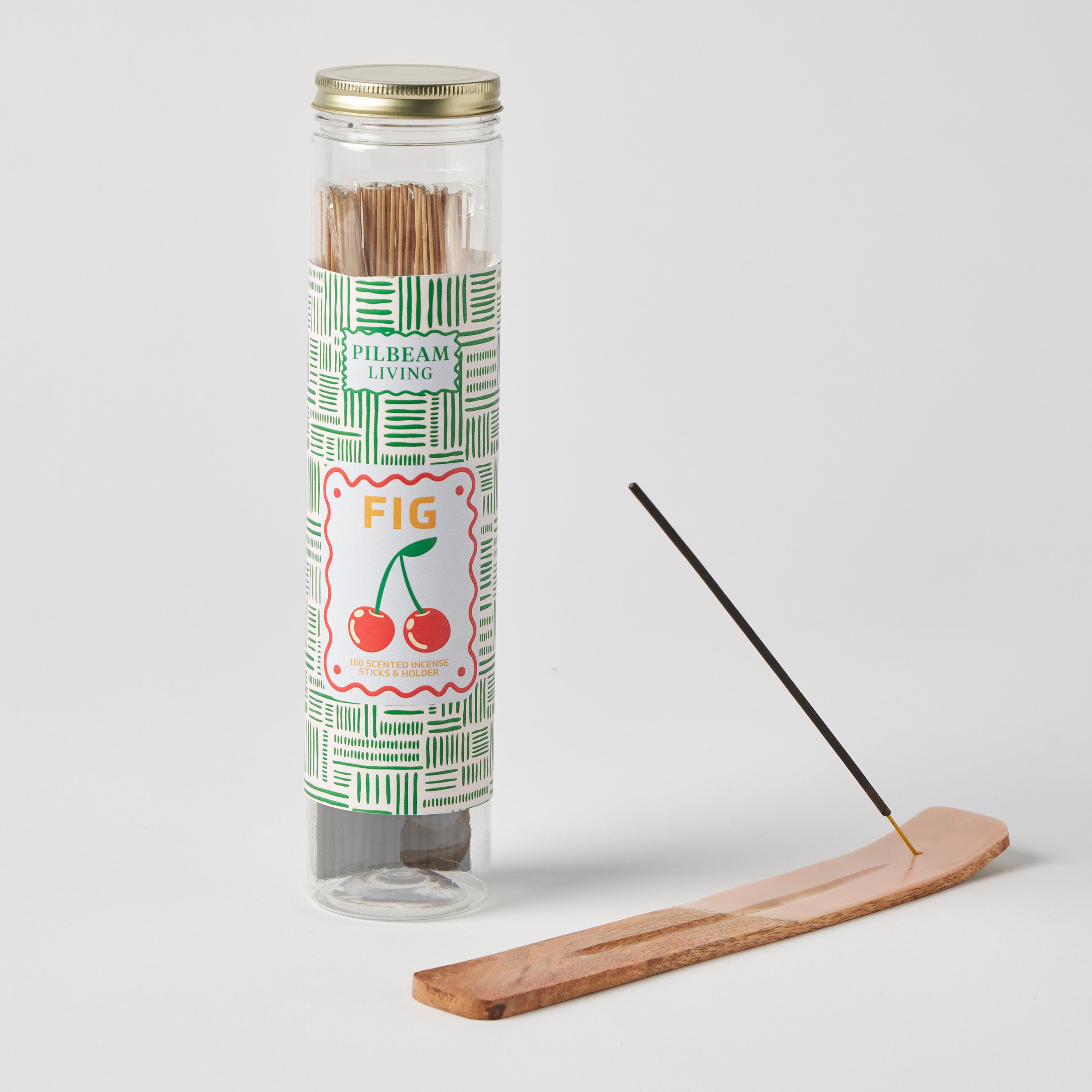 Fig Scented 100pc Incense With Holder