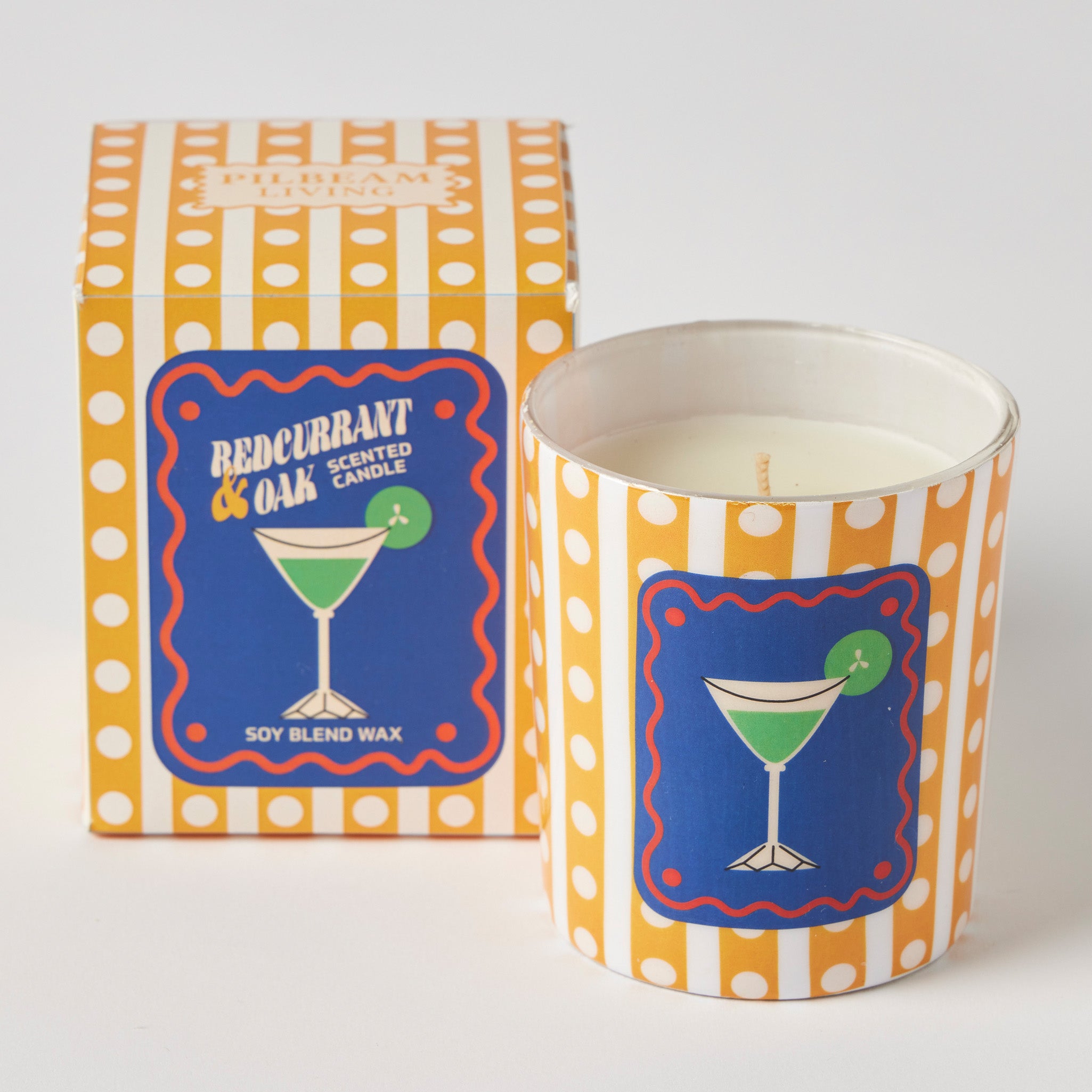 Redcurrant & Oak Scented Candle