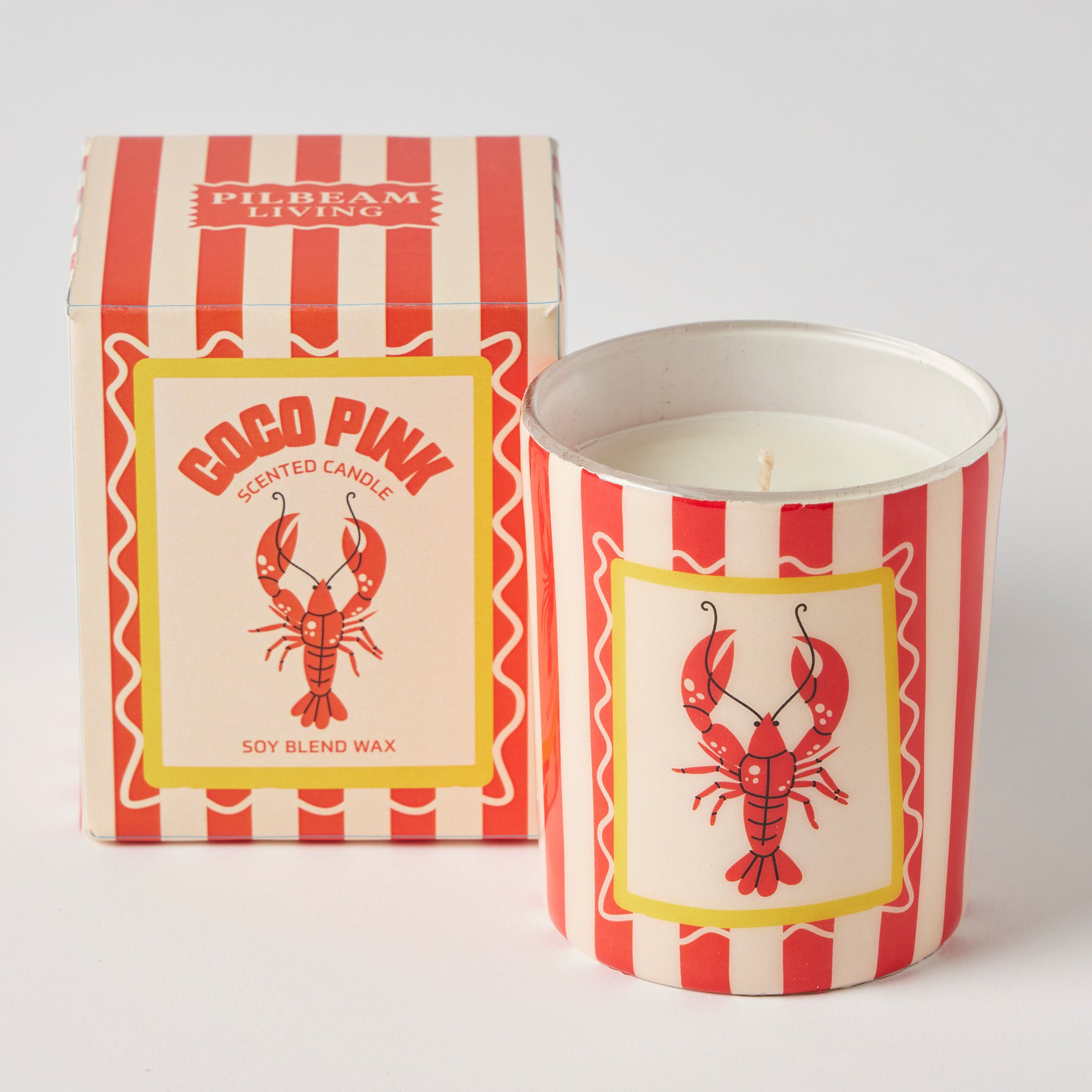 Coco Pink Scented Candle