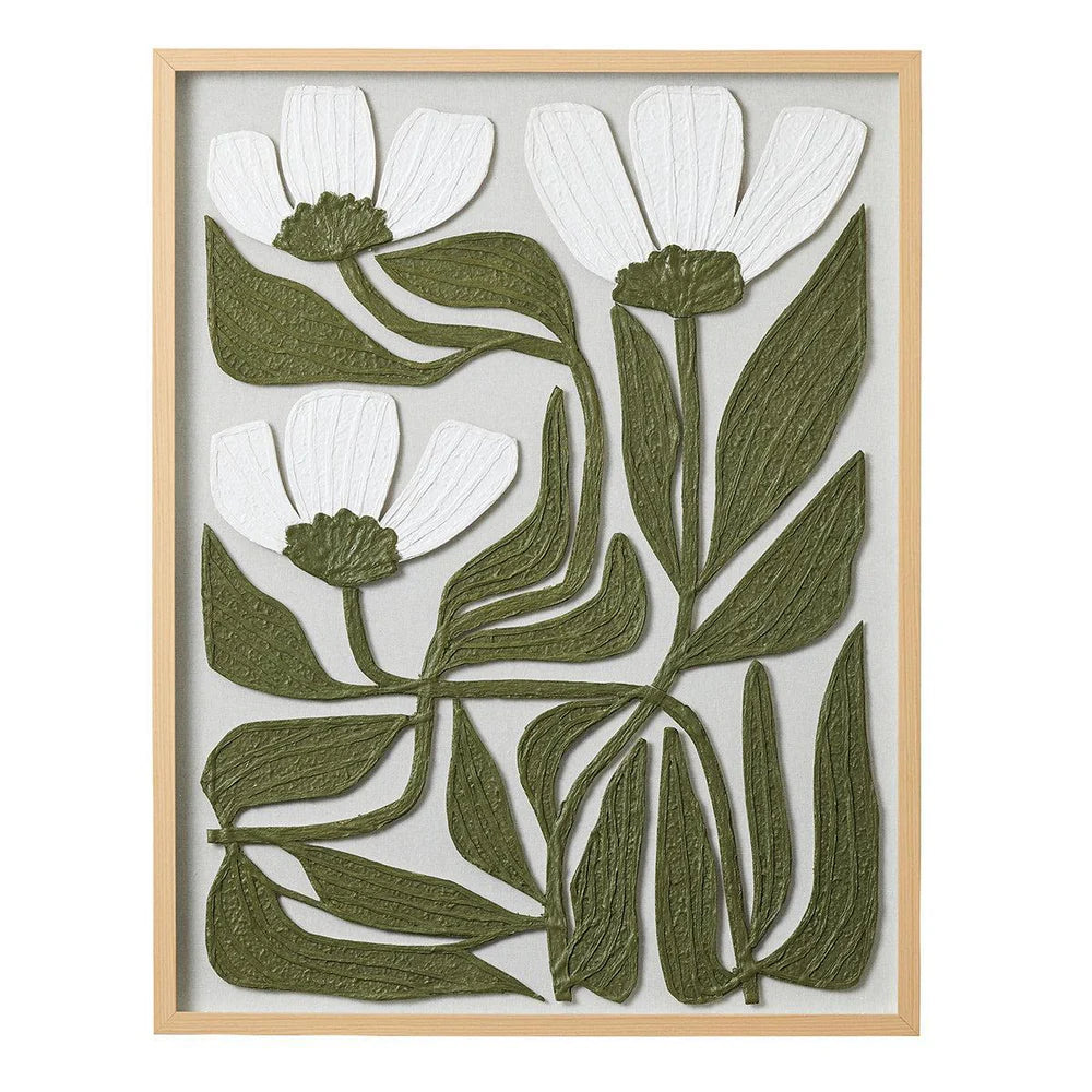 Daisies Paper Wall Art