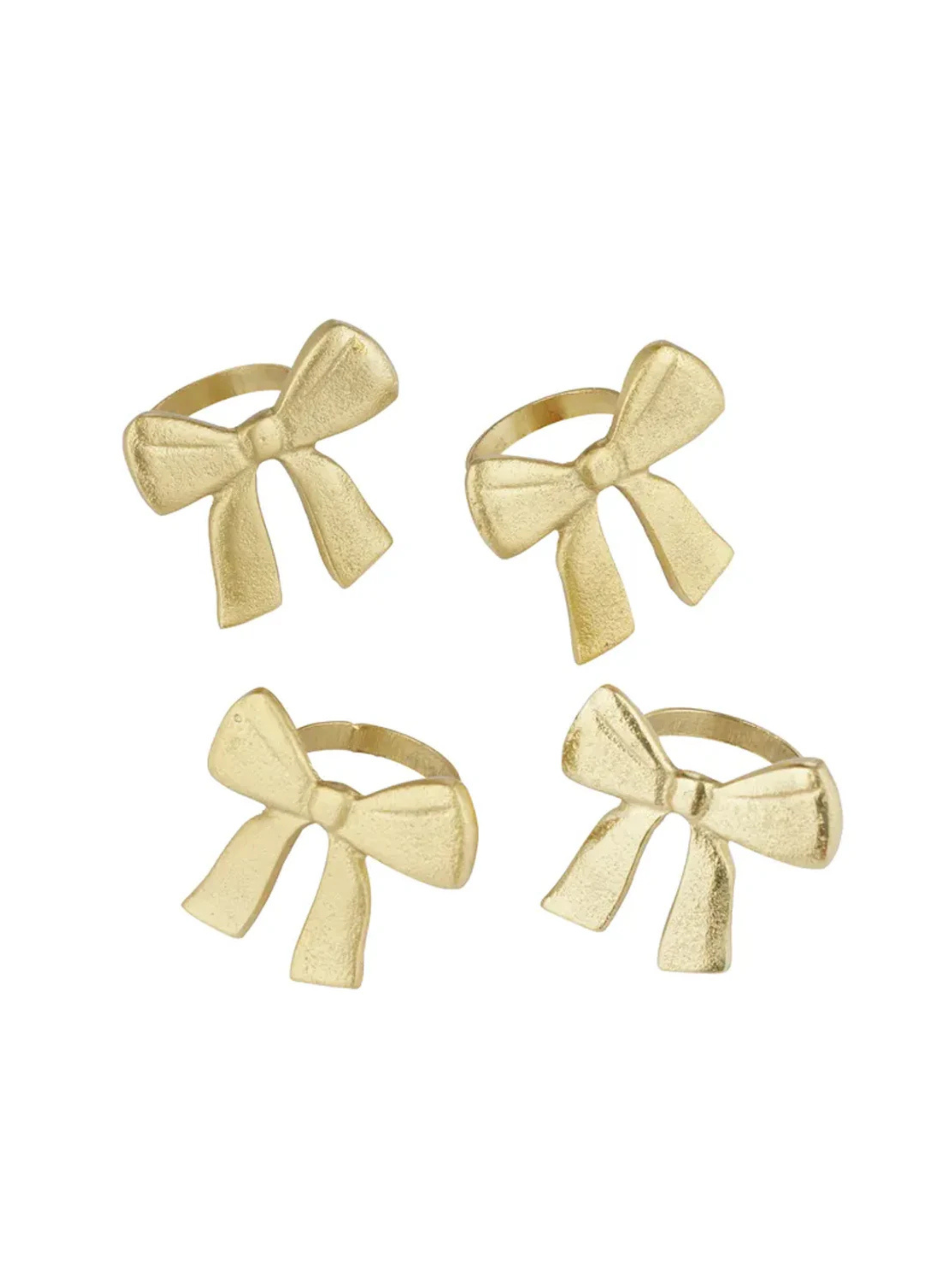 Bow Metal Napkin Ring
