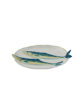 Azur Oval Ceramic Plate
