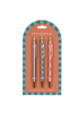 A Dopo Pen Set of 3 - Stripes & Checks