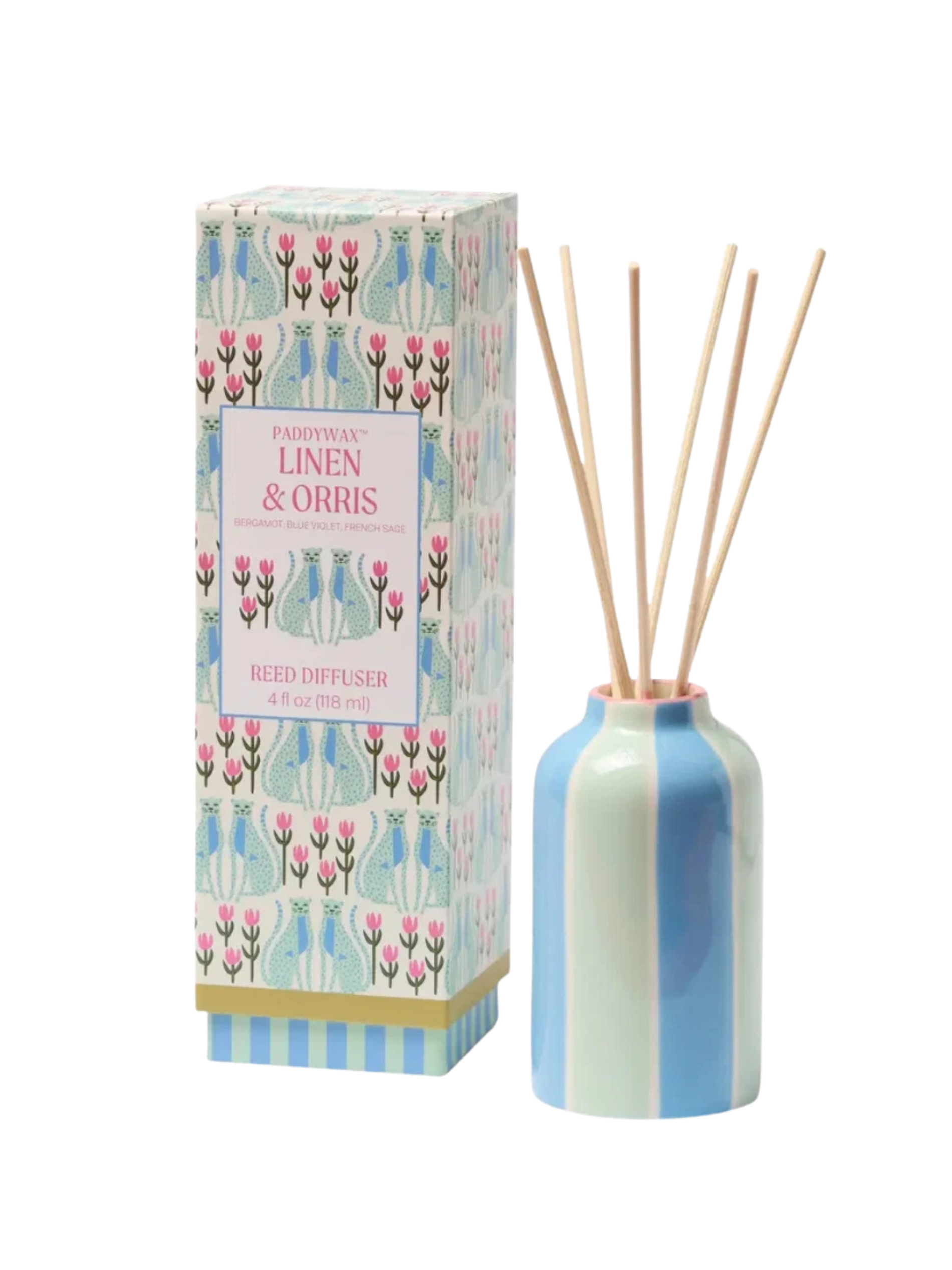 A Dopo Handpainted Diffuser - Linen & Orris