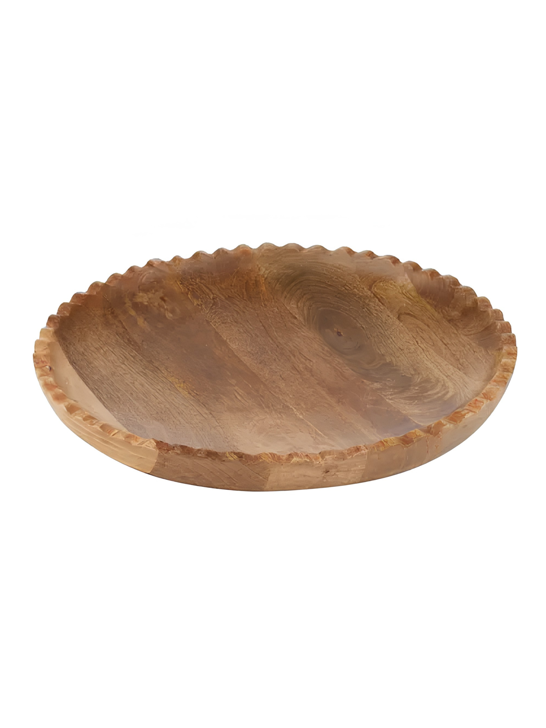 Cheri Round Wood Tray 35cm