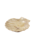 Scallop Sand Glazed Dish