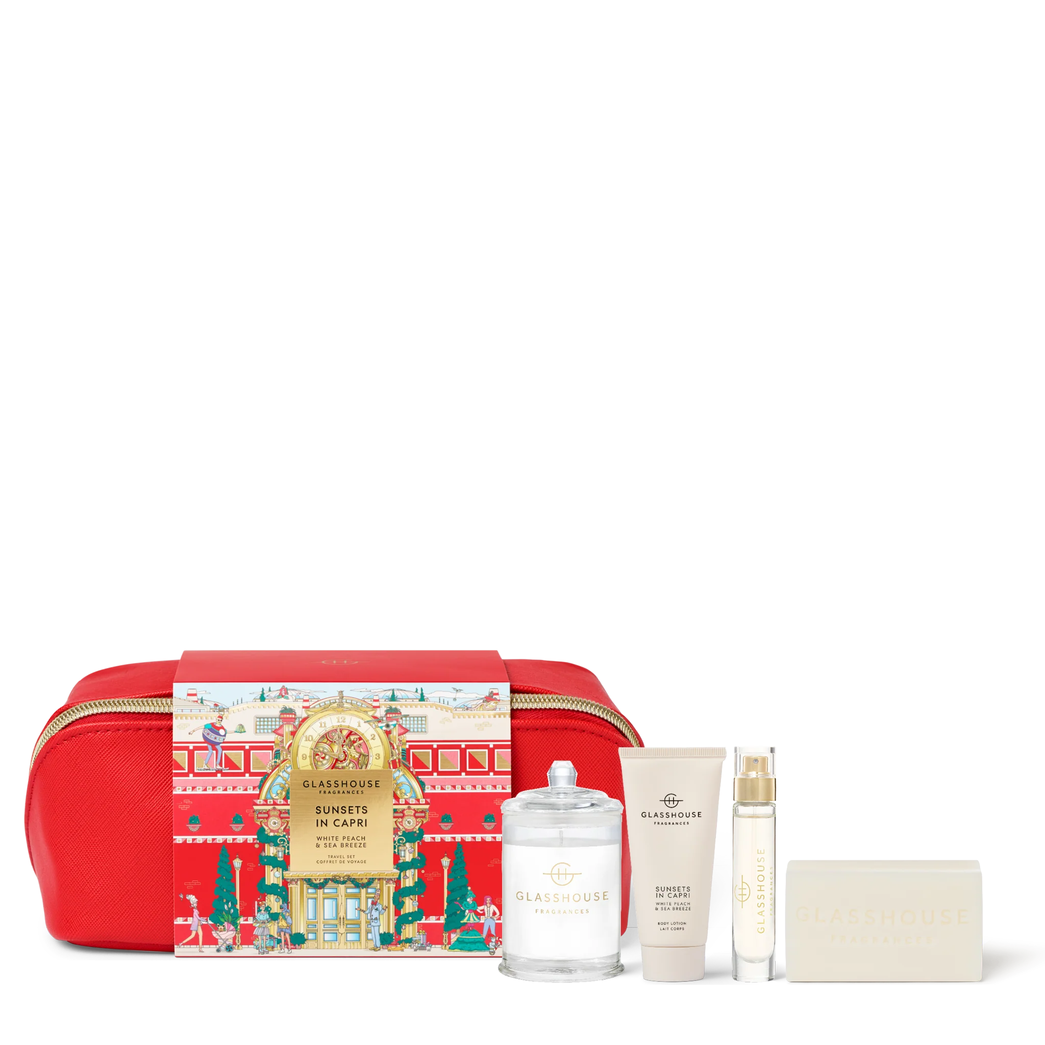 SUNSETS IN CAPRI FRAGRANCE TRAVEL SET