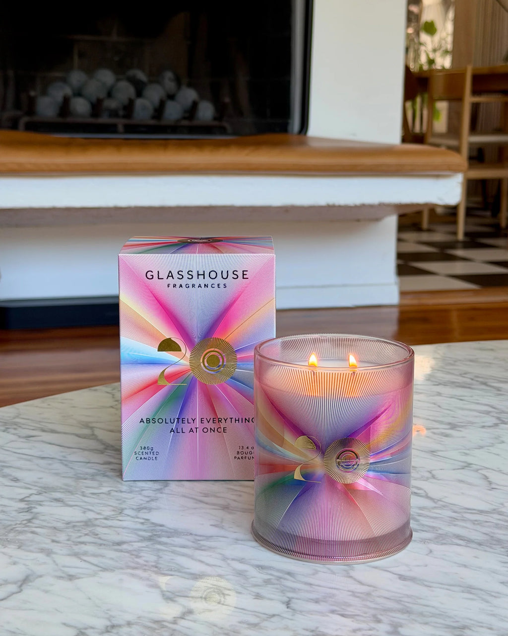20 Year Anniversary Candle