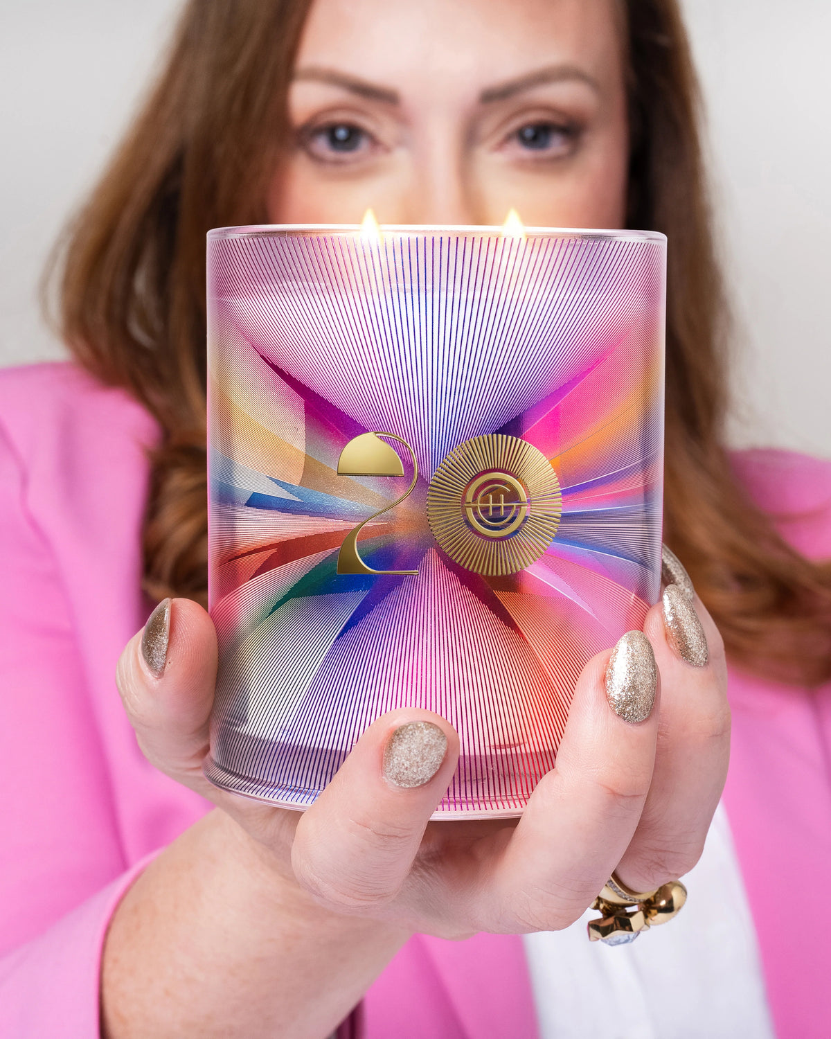 20 Year Anniversary Candle