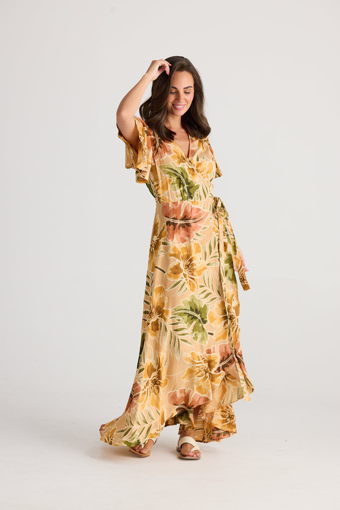 Tropics Wrap Dress