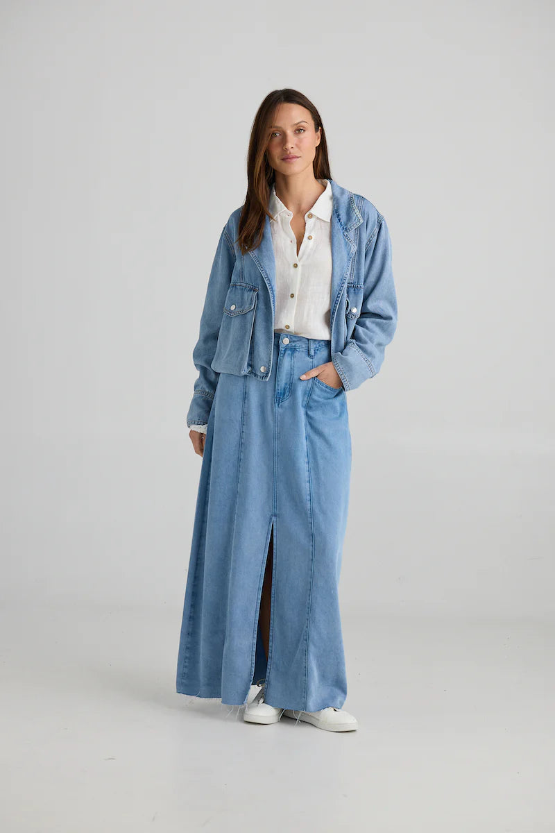 CRUISE JACKET BLUE WASH