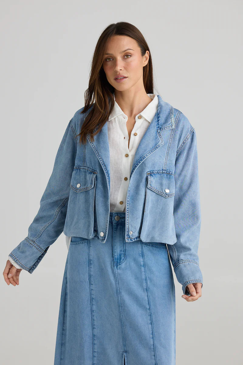 CRUISE JACKET BLUE WASH