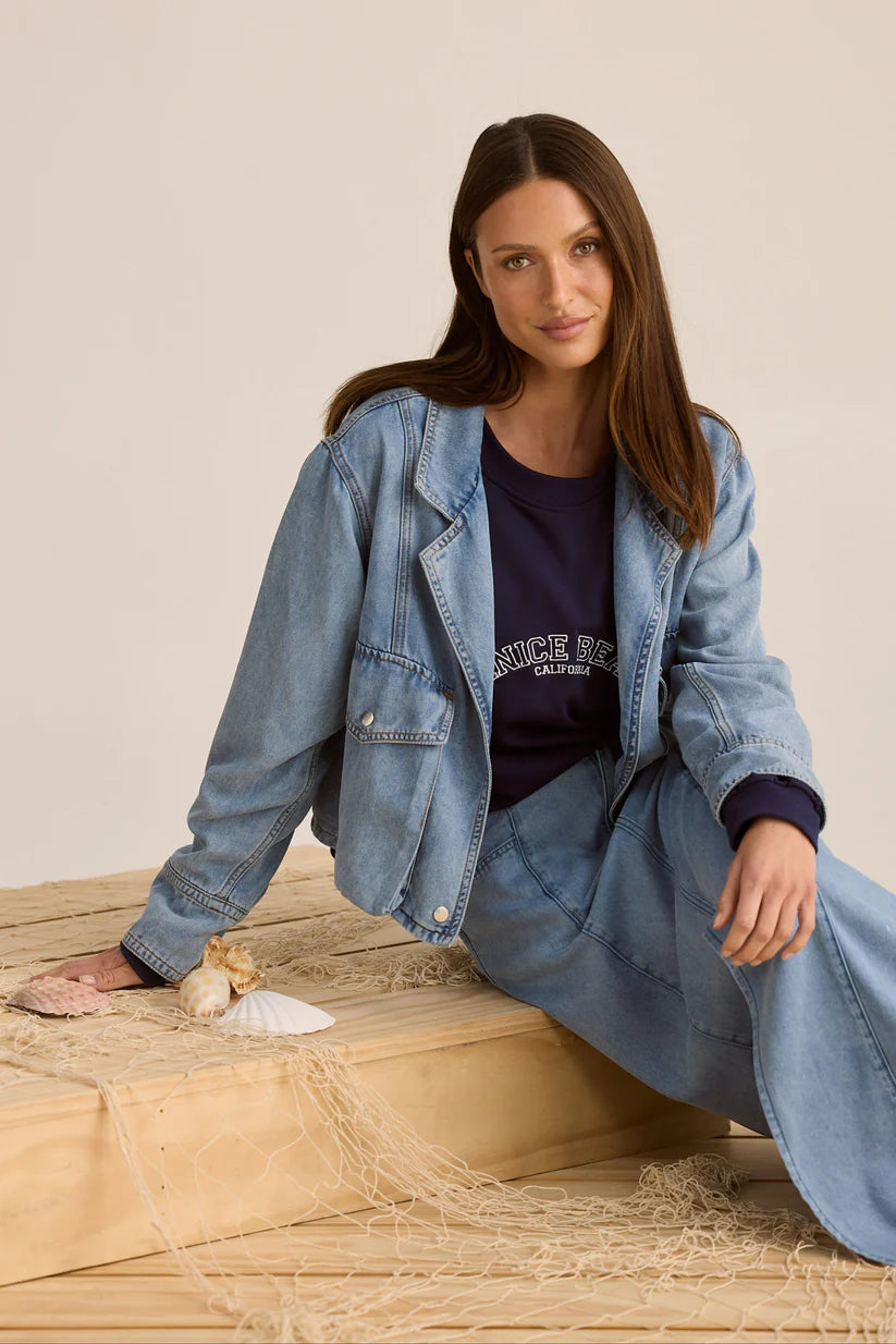 CRUISE JACKET BLUE WASH