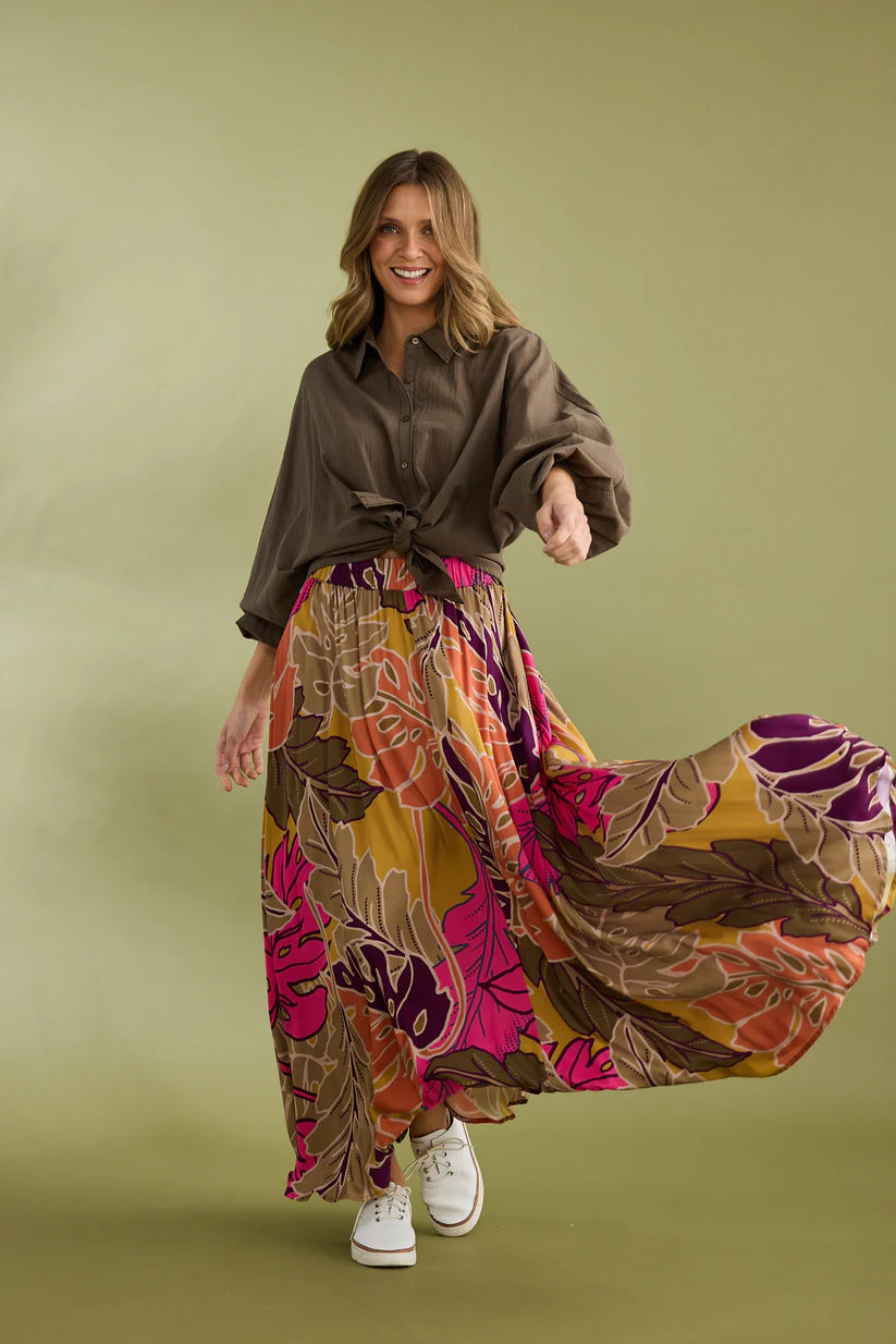RAINFOREST SKIRT TROPICAL BREEZE